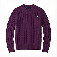 Casual Slim-fit Pullover Wool Dif