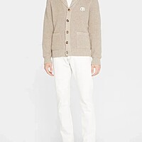 Winter Casual Men's Thick Knitted Cashmere Cardigan diff