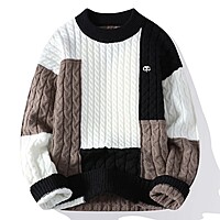 Men's Casual Pullover Thick and Warm Cashmere Sweater