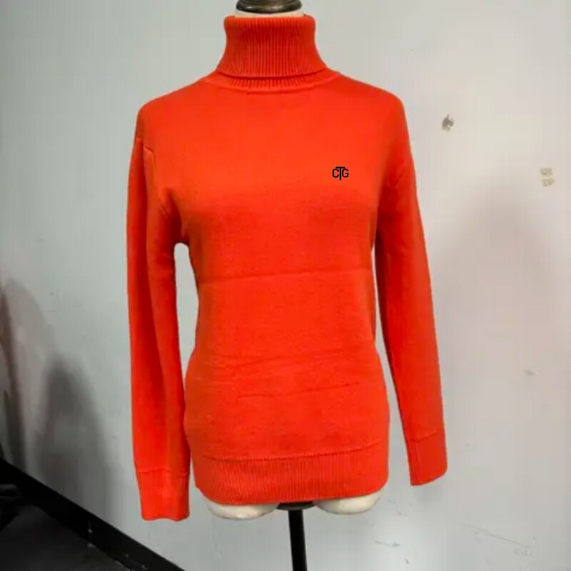 Women Keep Warm Fleece Lined Knitted Long Sleeve Pullovers