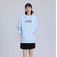 Women Hooded Set Sweatshirt Girls Long Sleeve Casual Hoodie
