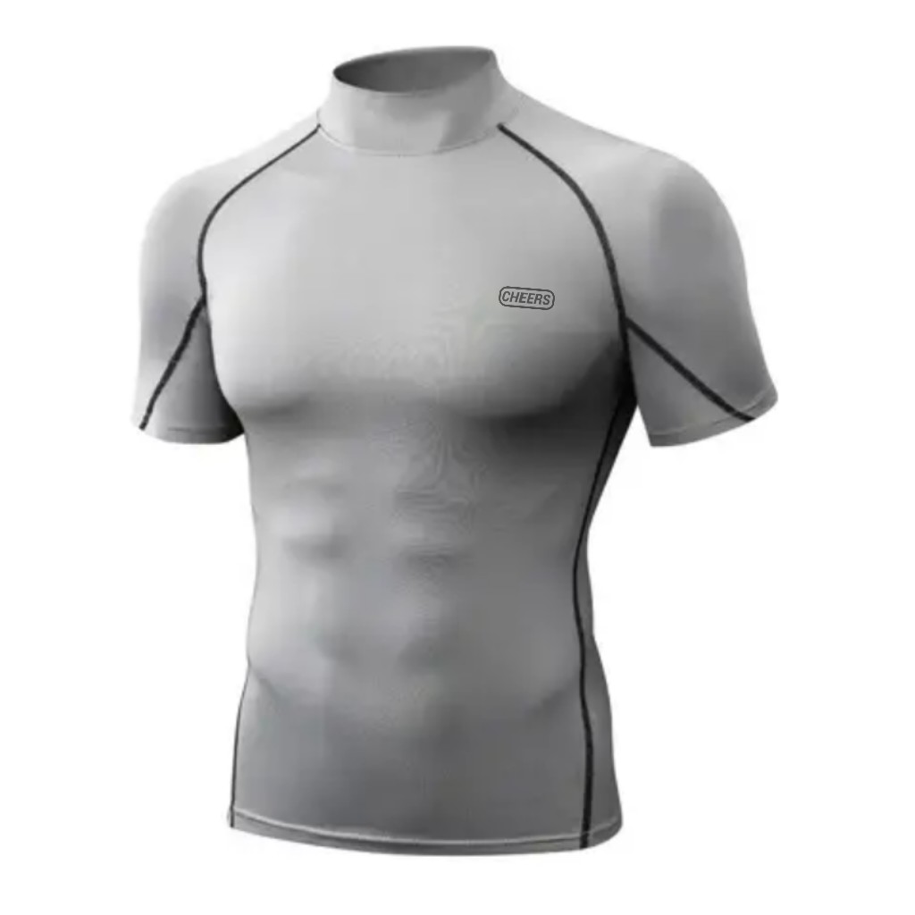 Compression Men's Elastic Quick Drying Running T-Shirt