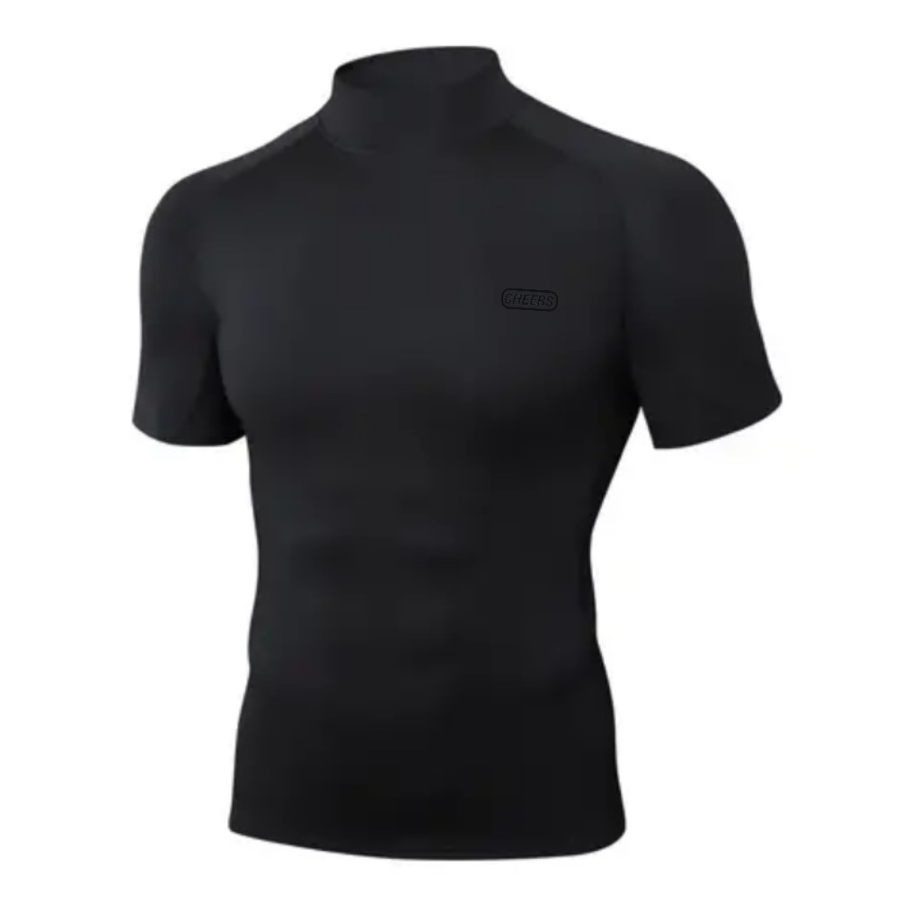 Compression Men's Elastic Quick Drying Running T-Shirt