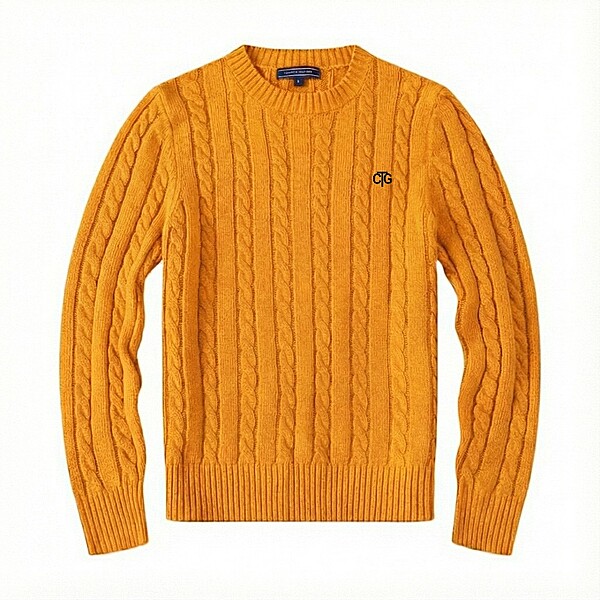 Casual Slim-fit Pullover Wool Dif
