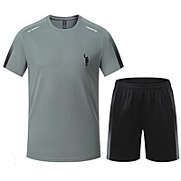 Casual Short Sportswear Summer diff