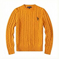 Casual Slim-fit Pullover Wool