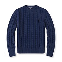 Casual Slim-fit Pullover Wool