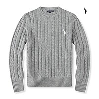 Casual Slim-fit Pullover Wool