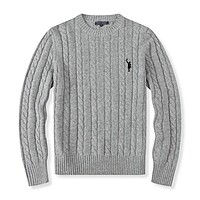 Casual Slim-fit Pullover Wool
