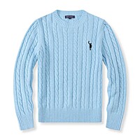Casual Slim-fit Pullover Wool