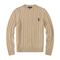 Casual Slim-fit Pullover Wool