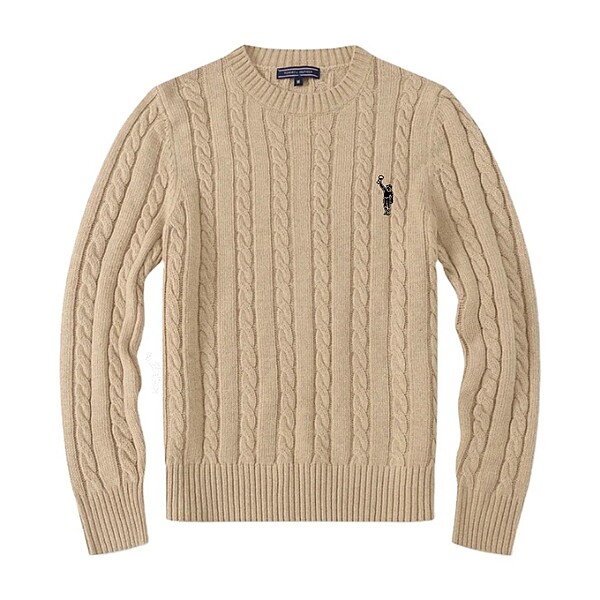 Casual Slim-fit Pullover Wool