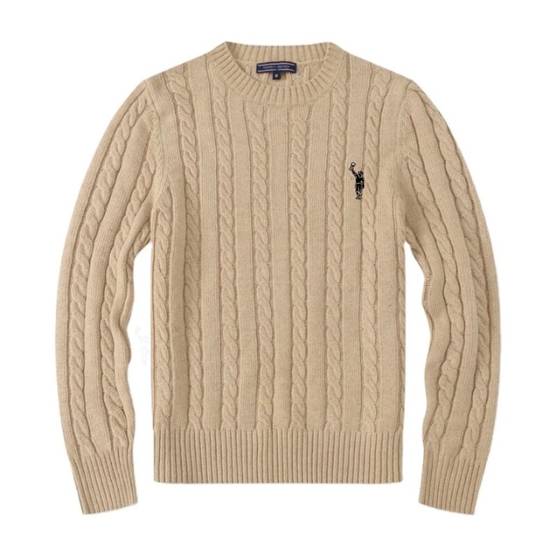 Casual Slim-fit Pullover Wool