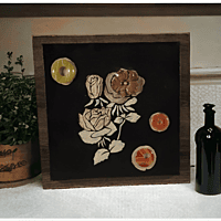 WALL ART - MIDNIGHT ROSE