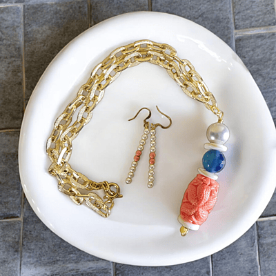 JUMOKE NECKLACE AND EARRINGS