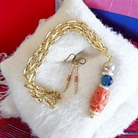 JUMOKE NECKLACE AND EARRINGS