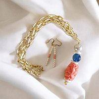 JUMOKE NECKLACE AND EARRINGS