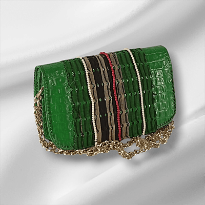 IDERA LEATHER CLUTCH