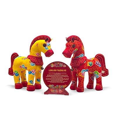 Long Vân Trường Mã, Phiên Bản Đặc Biệt - Thủ Công Nhồi Bông, Vải In Họa Tiết Long Vân Trường Mã, Phiên Bản Đặc Biệt - Thủ Công Nhồi Bông, Vải In Họa Tiết