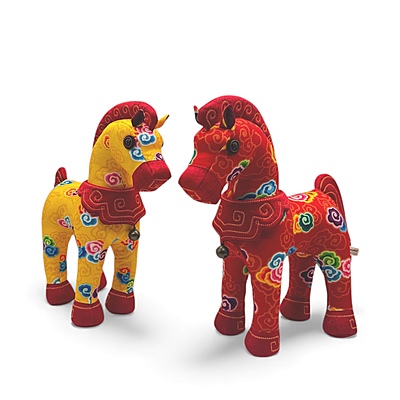 Long Vân Trường Mã, Phiên Bản Đặc Biệt - Thủ Công Nhồi Bông, Vải In Họa Tiết Long Vân Trường Mã, Phiên Bản Đặc Biệt - Thủ Công Nhồi Bông, Vải In Họa Tiết