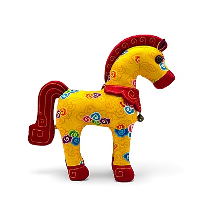 Long Vân Trường Mã, Phiên Bản Đặc Biệt - Thủ Công Nhồi Bông, Vải In Họa Tiết Long Vân Trường Mã, Phiên Bản Đặc Biệt - Thủ Công Nhồi Bông, Vải In Họa Tiết