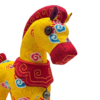 Long Vân Trường Mã, Phiên Bản Đặc Biệt - Thủ Công Nhồi Bông, Vải In Họa Tiết Long Vân Trường Mã, Phiên Bản Đặc Biệt - Thủ Công Nhồi Bông, Vải In Họa Tiết