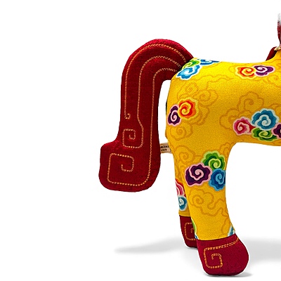 Long Vân Trường Mã, Phiên Bản Đặc Biệt - Thủ Công Nhồi Bông, Vải In Họa Tiết Long Vân Trường Mã, Phiên Bản Đặc Biệt - Thủ Công Nhồi Bông, Vải In Họa Tiết