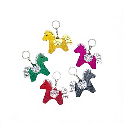 Móc Khóa Ngựa Gỗ 2026 - Thủ Công Móc Khóa Ngựa Gỗ 2026 - Thủ Công