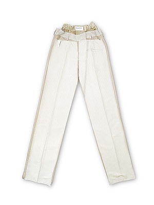 Back Panel pinstripe boxer pant