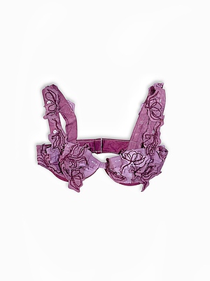 Reconstructed Buttoned Down Off-cut Treatment Bra