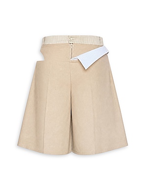 Collar Band Underwear Pinstripe Shorts Collar Band Underwear Pinstripe Shorts