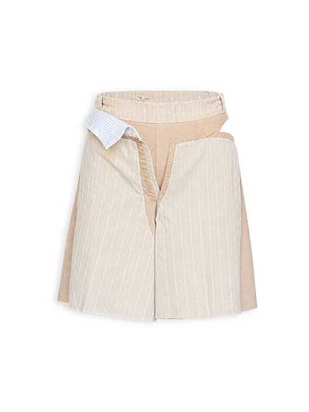 Collar Band Underwear Pinstripe Shorts Collar Band Underwear Pinstripe Shorts