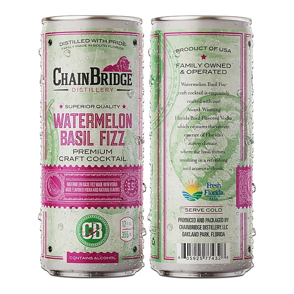 Chainbridge - Watermelon Basil Fizz RTD