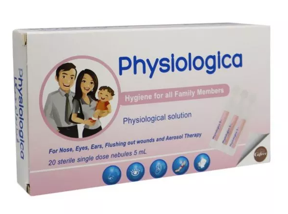 Physiologica Saline Solution 5 ml 20's