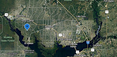 14212 and 14220 Carney Ave - Affordable .46 Acre Vacant 2 Lots in Port Charlotte