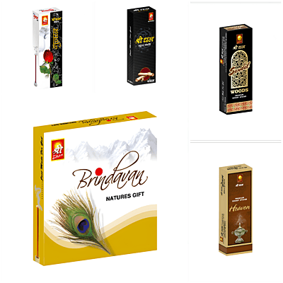 Shreedhan Dhoop Stick Collection Pack of 5 Shreedhan Dhoop Stick Collection Pack of 5