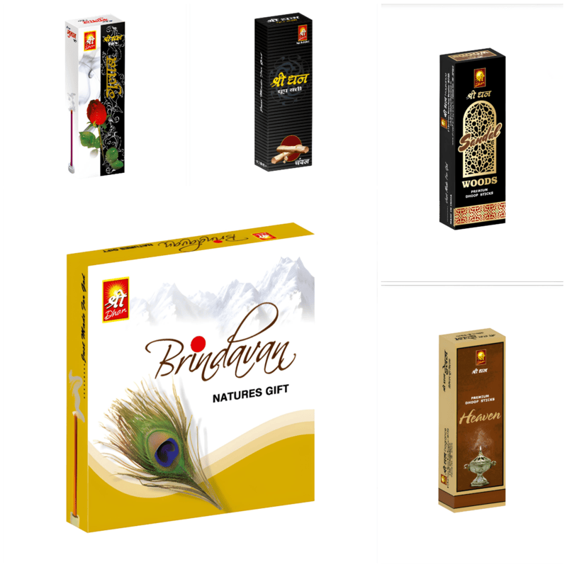 Shreedhan Dhoop Stick Collection Pack of 5 Shreedhan Dhoop Stick Collection Pack of 5