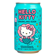 Hello Kitty Sparkling Soda Tropical Fruit 350ml_24/11.83oz
