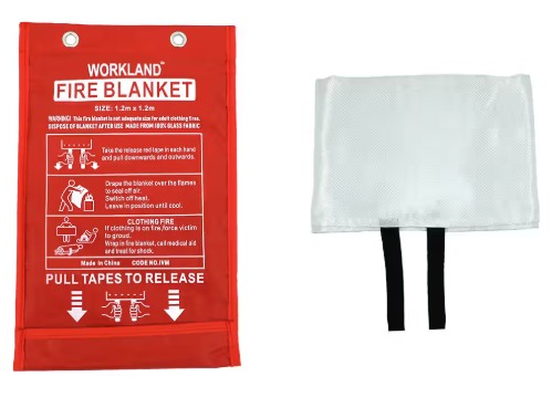 FIRE BLANKET 4Ft x 6Ft FIRE BLANKET 4Ft x 6Ft