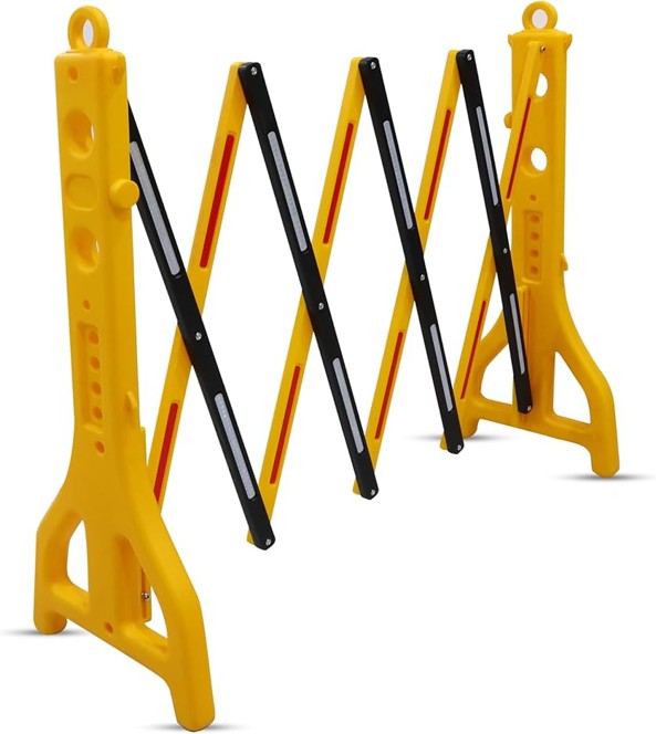 Expandable Barricade Yellow & Black