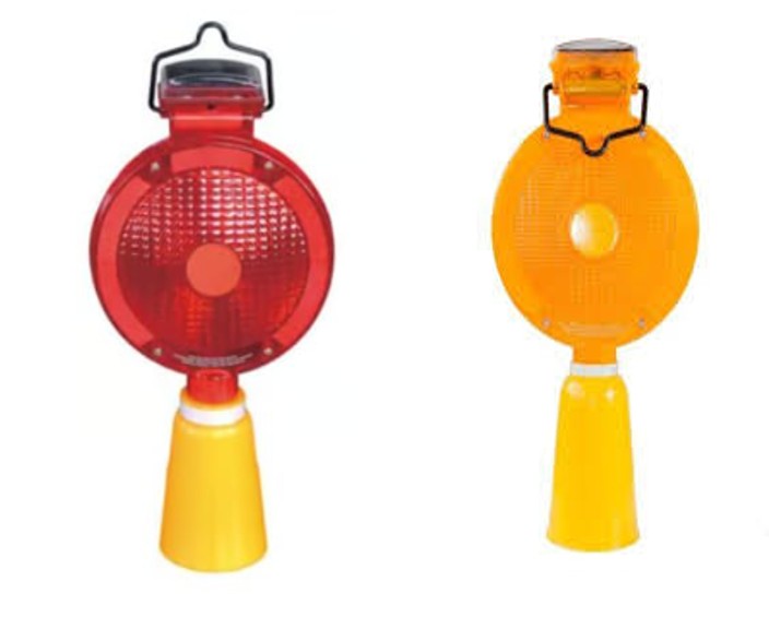 Solar Light for Traffic Cone Red / Yellow Solar Light for Traffic Cone Red / Yellow