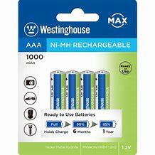 Pile Rechargeable AAA WESTINGHOUSE NiMH - 1000mAh - 1.2V - Paquet de 4