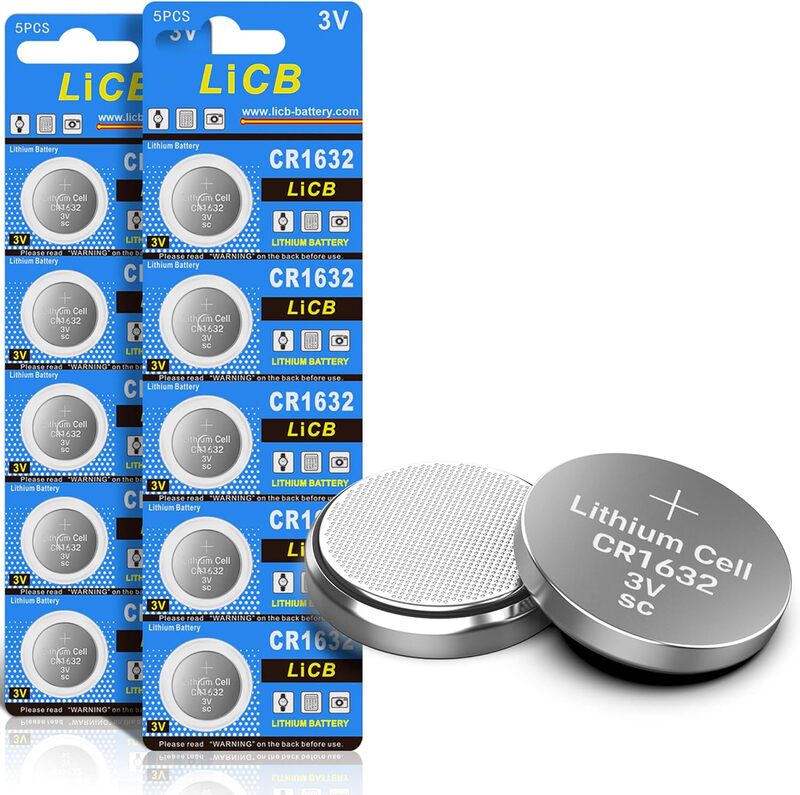 Piles CR1632 3 V au lithium CR 1632