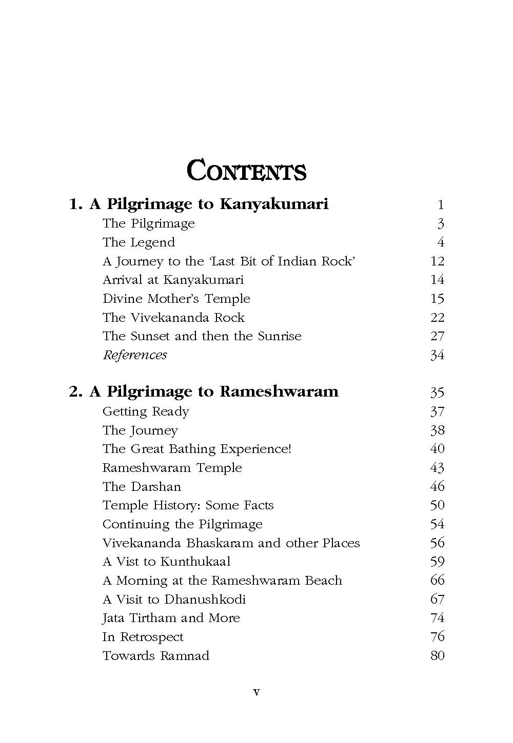 A Pilgrimage to Kanyakumari and Rameshwaram A Pilgrimage to Kanyakumari and Rameshwaram