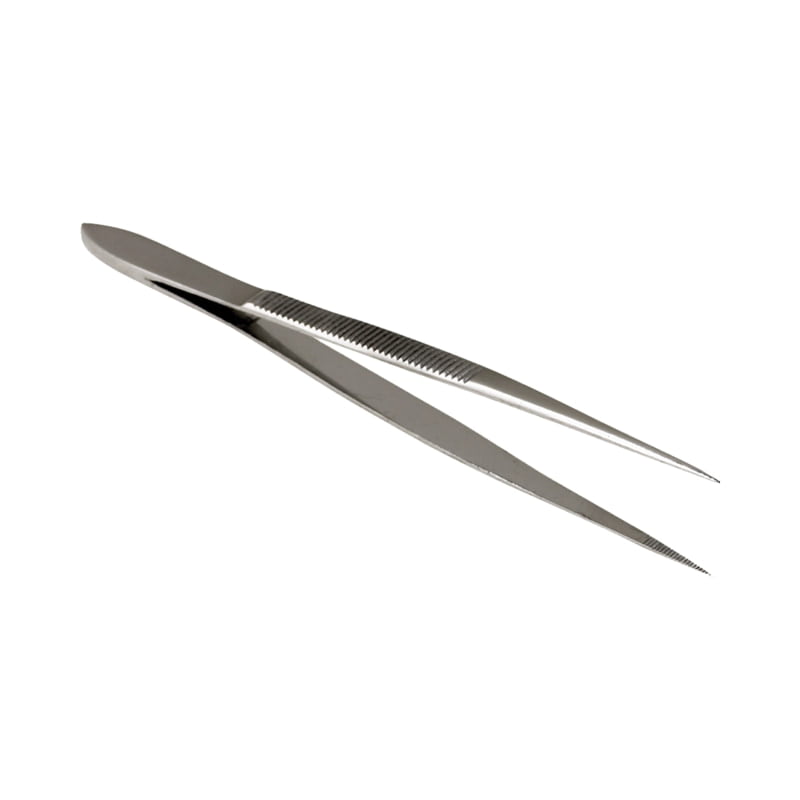 Pince à écharde, pointe fine en acier inoxydable-11.4 cm (4.5 po) - FormaSecours Plus