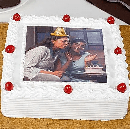 Pineapple Photo Cake For Mom Pineapple Photo Cake For Mom