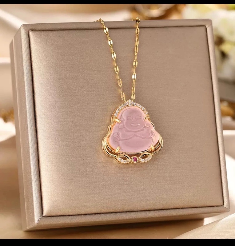 Jade Buddha Necklace
