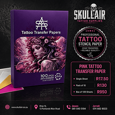 Thermal Transfer Paper - Stencil Paper PINK!