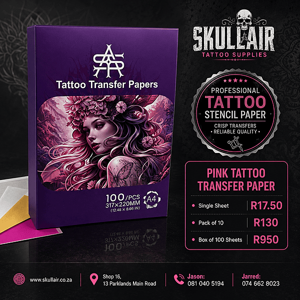 Thermal Transfer Paper - Stencil Paper PINK! Thermal Transfer Paper - Stencil Paper PINK!