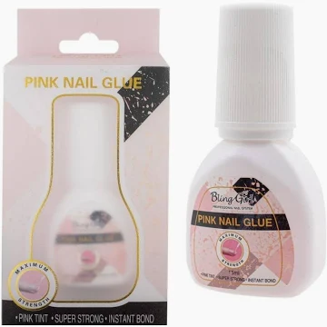 Bling Girl - Pink Nail Glue